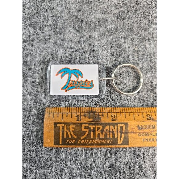 West Palm Beach Tropics Keychain Vintage Senior League Baseball - Picture 3 of 4